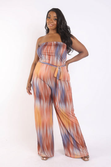 Curvy Collection Tube Jumpsuit