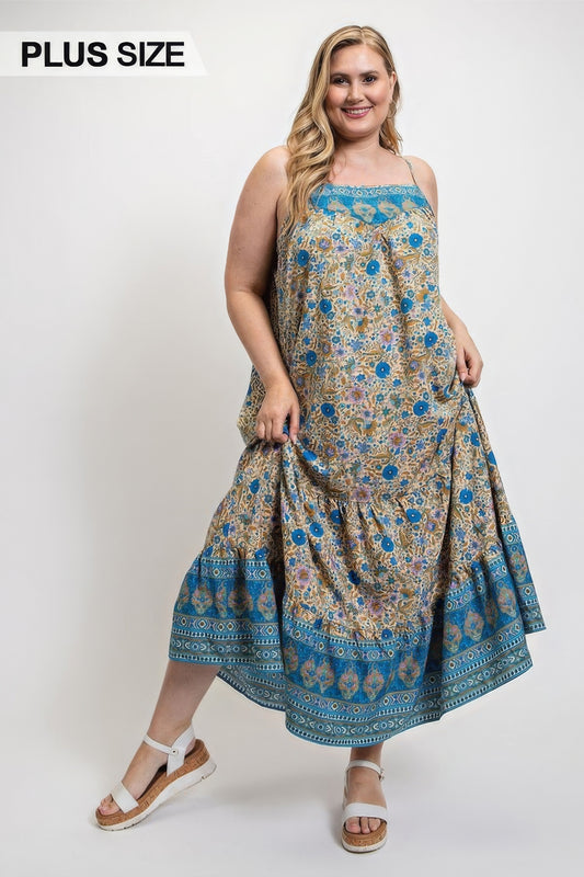 Curvy Collection Aztec Maxi Dress