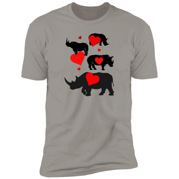 Rhino Hearts Tee