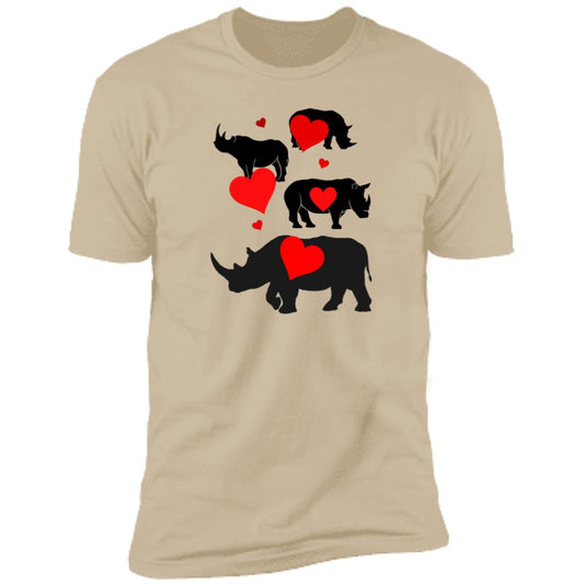 Rhino Hearts Tee