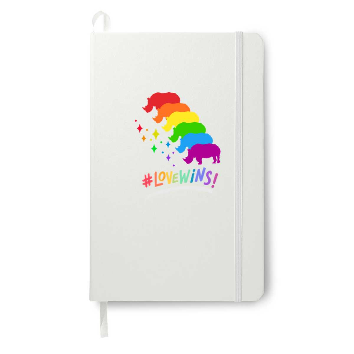 Love Wins Journal - White