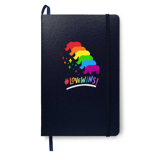 Love Wins Journal - Dark Black