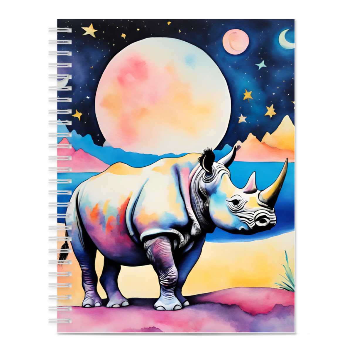 Evening Dreams Notebook -Renegade Rhino