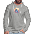 Rhino Moon Sprite Hoodie - heather gray