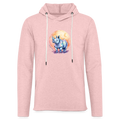 Rhino Moon Sprite Hoodie - cream heather pink