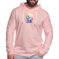 Rhino Moon Sprite Hoodie - cream heather pink