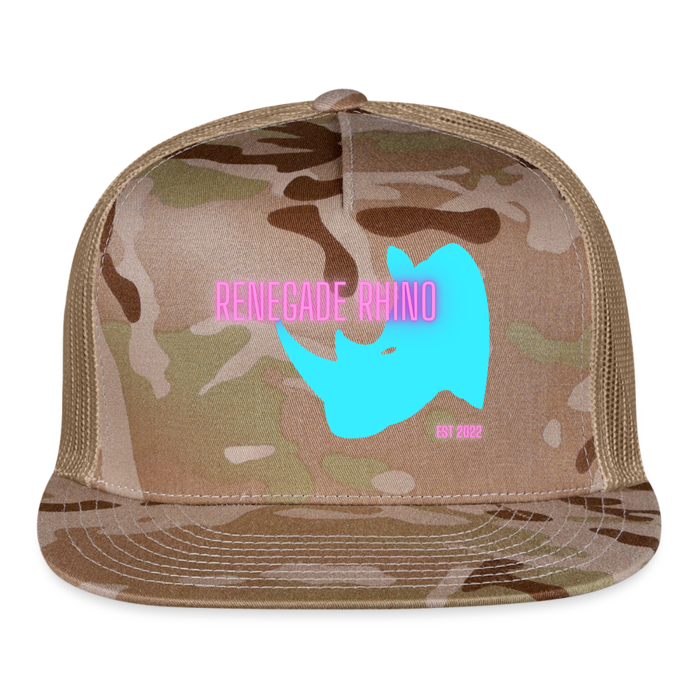 Renegade Rhino Trucker Cap - MultiCam\tan