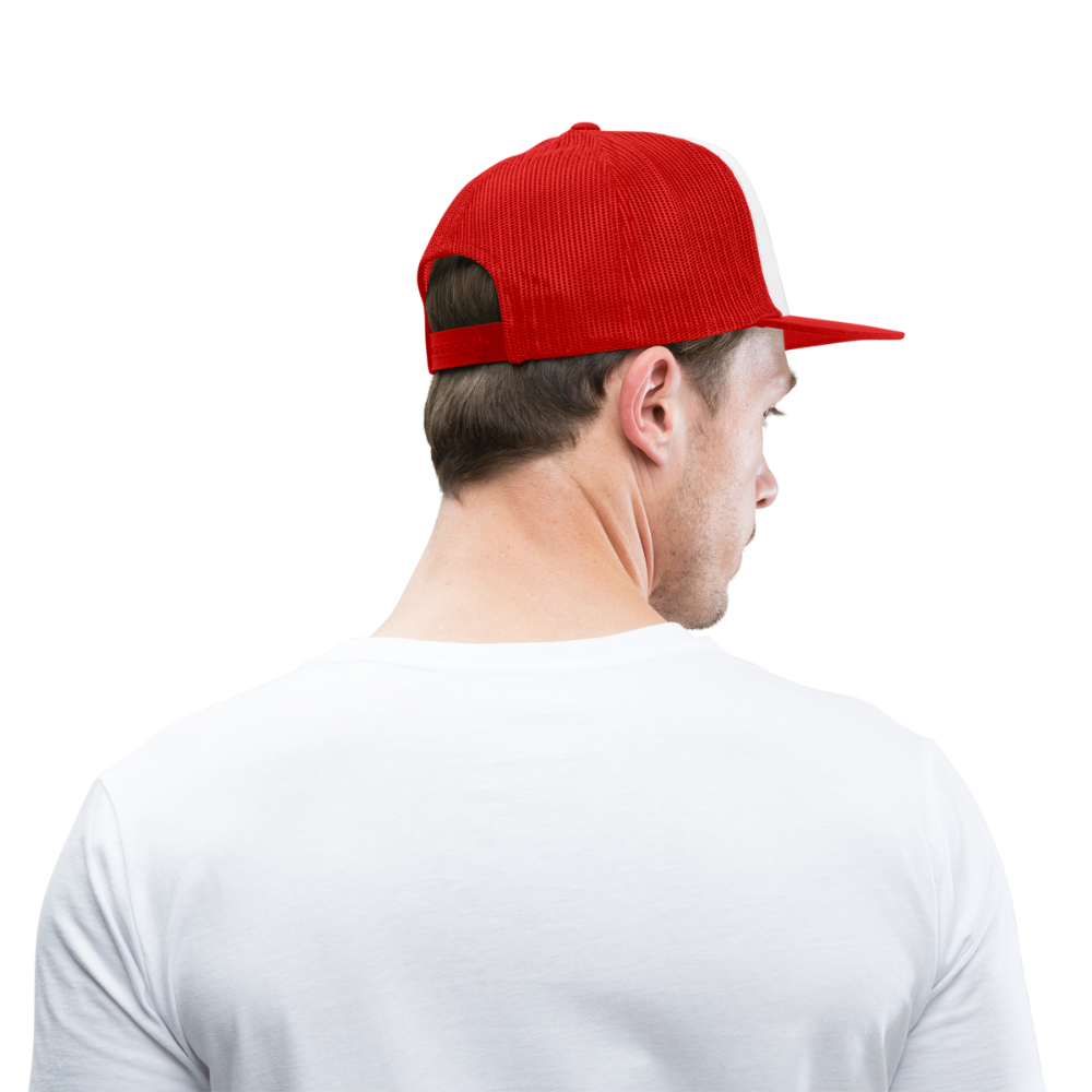 Renegade Rhino Trucker Cap - white/red