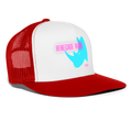 Renegade Rhino Trucker Cap - white/red