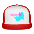 Renegade Rhino Trucker Cap - white/red