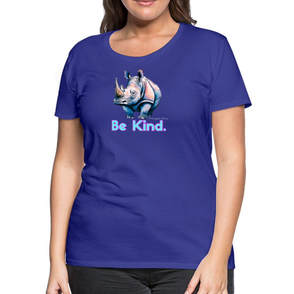 Be Kind Tee - royal blue