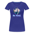 Be Kind Tee - royal blue