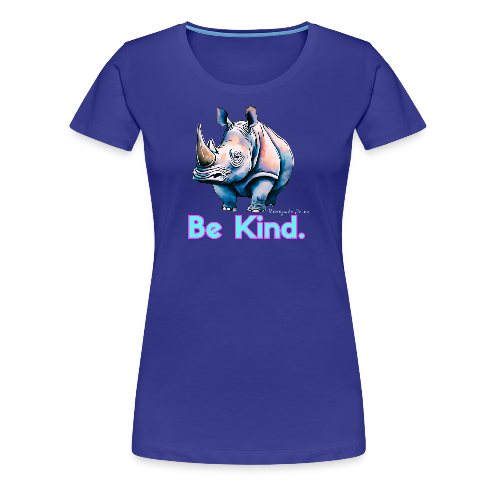 Be Kind Tee - royal blue