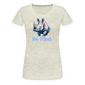 Be Kind Tee - heather oatmeal