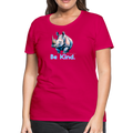 Be Kind Tee - dark pink