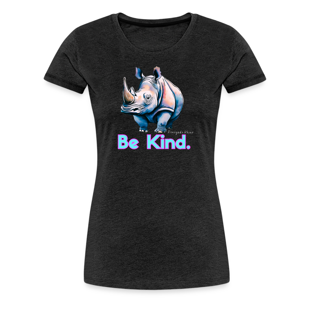 Be Kind Tee - charcoal grey