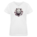 Spring Sun V-neck Tee - white