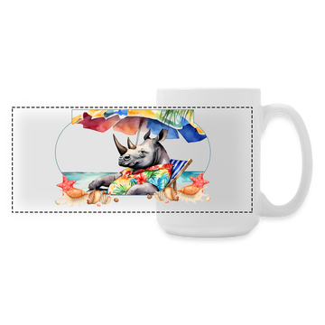 Summer Mug 15 oz - white