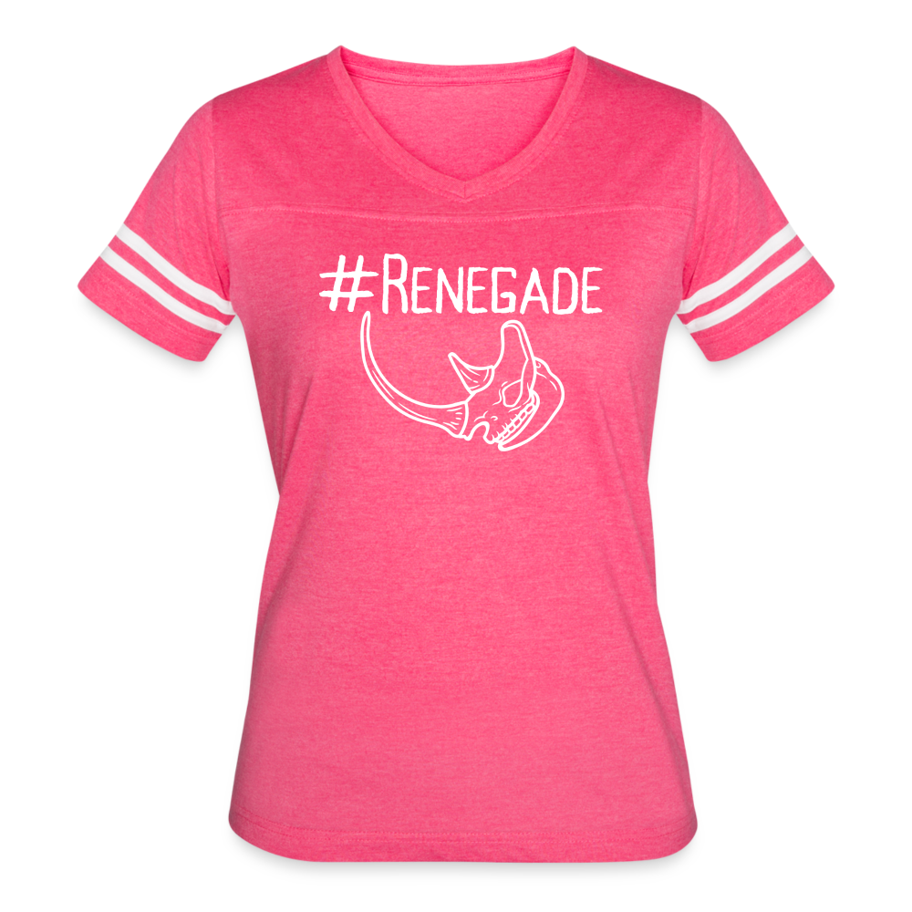 Renegade Vintage Sport T-Shirt - vintage pink/white