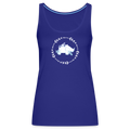 Rhino Origami Premium Tank Top - royal blue