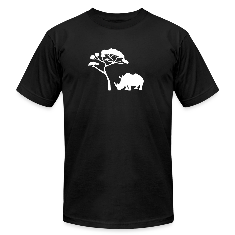 Rhino Lazy Days Jersey T-Shirt - black