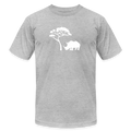 Rhino Lazy Days Jersey T-Shirt - heather gray