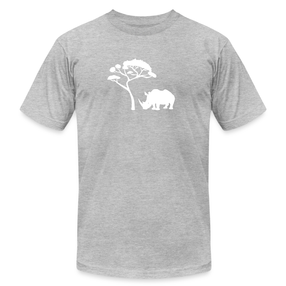 Rhino Lazy Days Jersey T-Shirt - heather gray