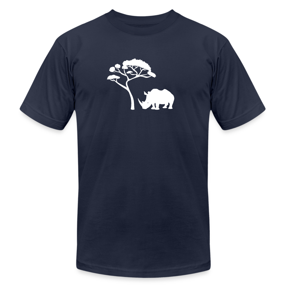 Rhino Lazy Days Jersey T-Shirt - navy