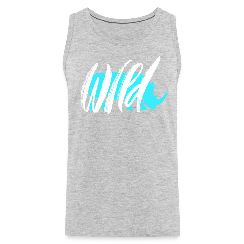 Rhino Wild Premium Tank - heather gray