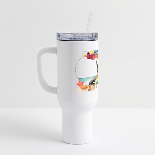 40 oz Travel Tumbler - white