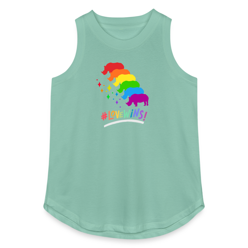 Love Wins Women's Relaxed Tank Top - saltwater