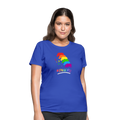 Love Win's Women's Tee - royal blue