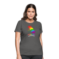 Love Win's Women's Tee - charcoal