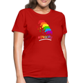 Love Win's Women's Tee - red