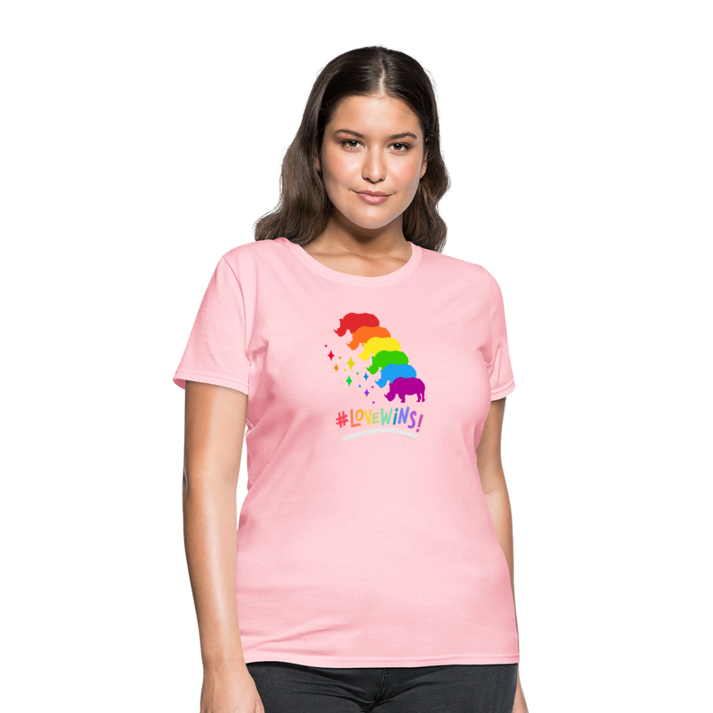 Love Win's Women's Tee - pink