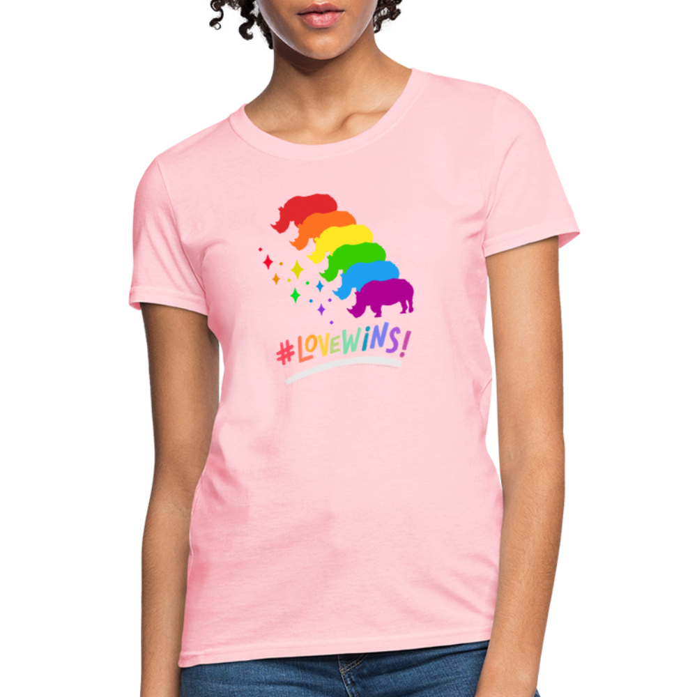 Love Win's Women's Tee - pink