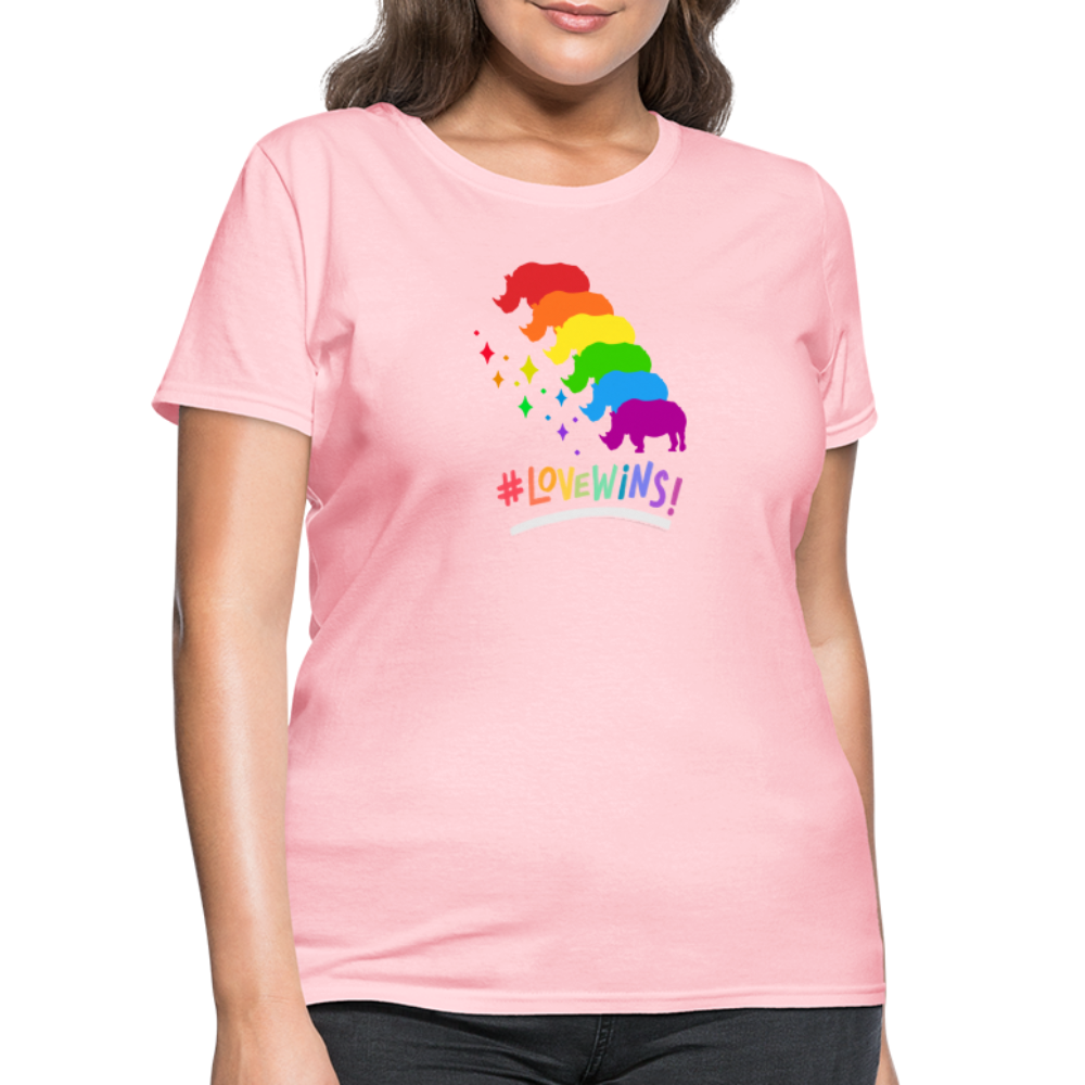 Love Win's Women's Tee - pink