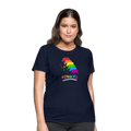 Love Win's Women's Tee - navy