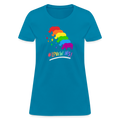 Love Win's Women's Tee - turquoise