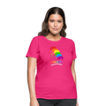 Love Win's Women's Tee - fuchsia