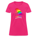 Love Win's Women's Tee - fuchsia