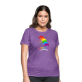 Love Win's Women's Tee - purple heather