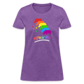 Love Win's Women's Tee - purple heather