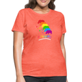 Love Win's Women's Tee - heather coral