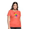 Love Win's Women's Tee - heather coral