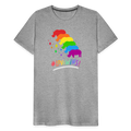 Love Wins Premium Tee - heather gray