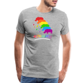 Love Wins Premium Tee - heather gray