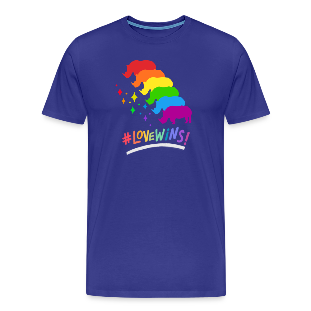 Love Wins Premium Tee - royal blue