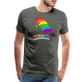 Love Wins Premium Tee - asphalt gray