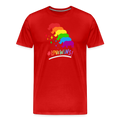 Love Wins Premium Tee - red